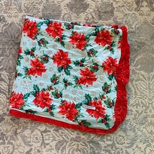 NWOT - Posh Peanut Reversible Holiday Blanket - OS